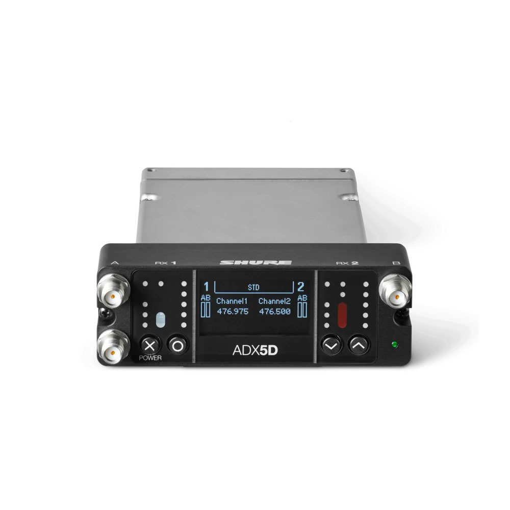 Shure Axient Digital Dual-Channel Portable Wireless Receiver-Pinknoise Systems